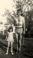 Lyra Halprin and her father